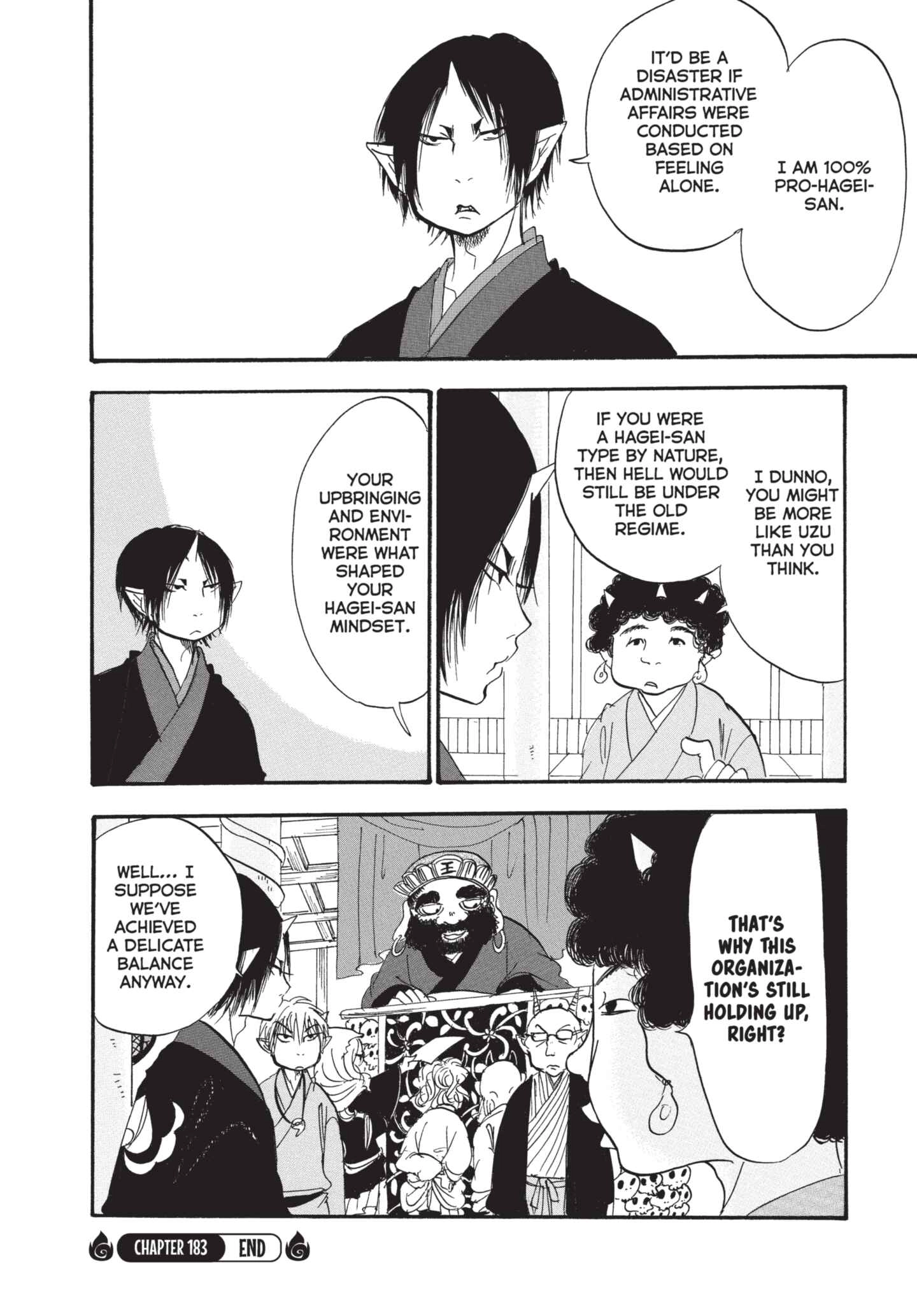 Hozuki's Coolheadedness Chapter 183 page 16 - 