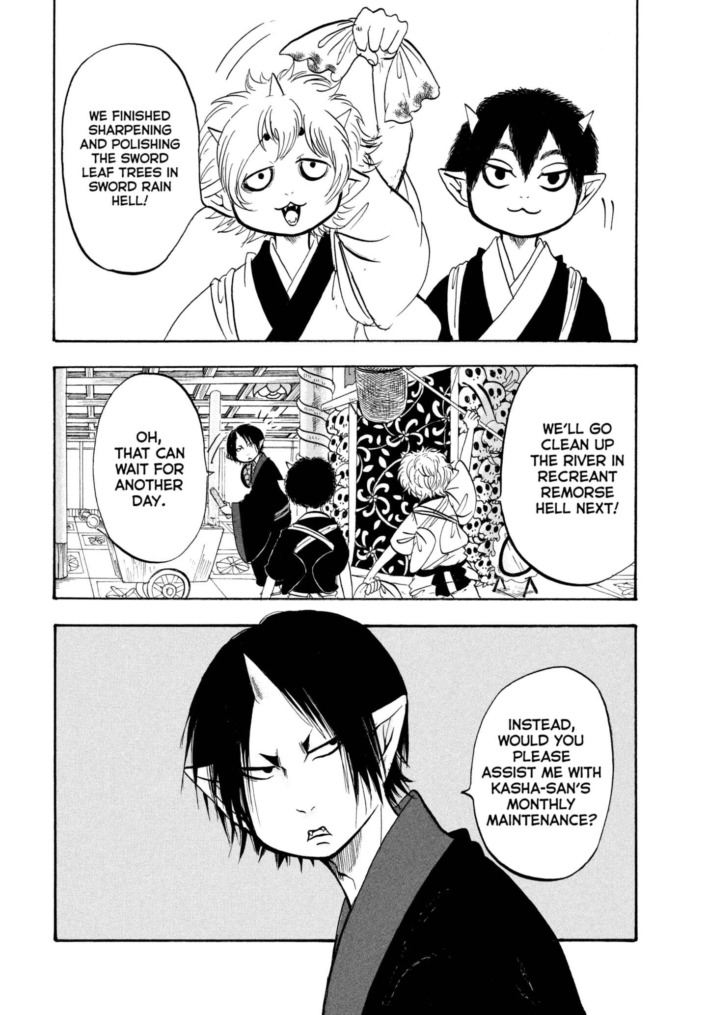 Hozuki's Coolheadedness Chapter 209 page 4 - 