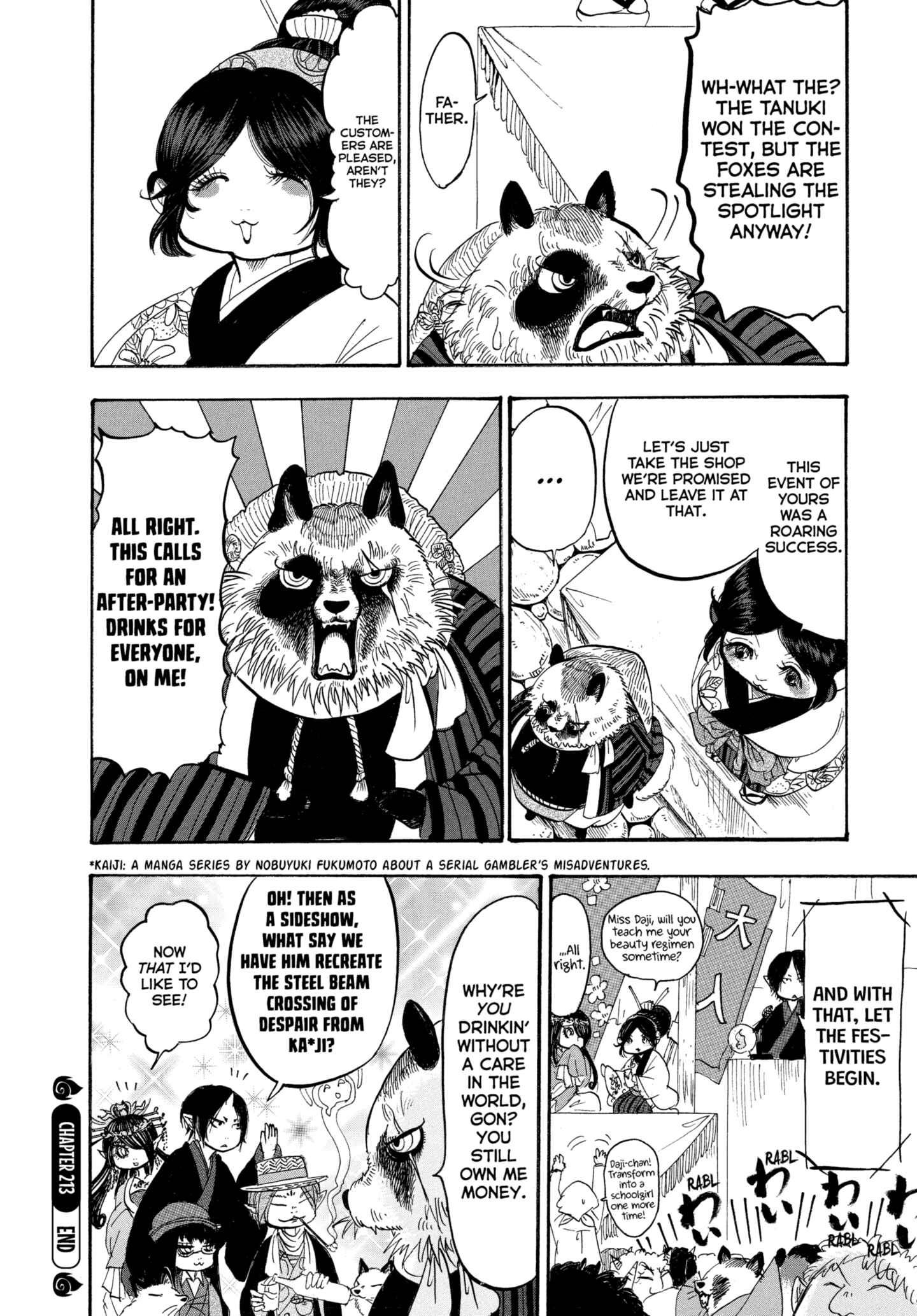 Hozuki's Coolheadedness Chapter 213 page 16 - 