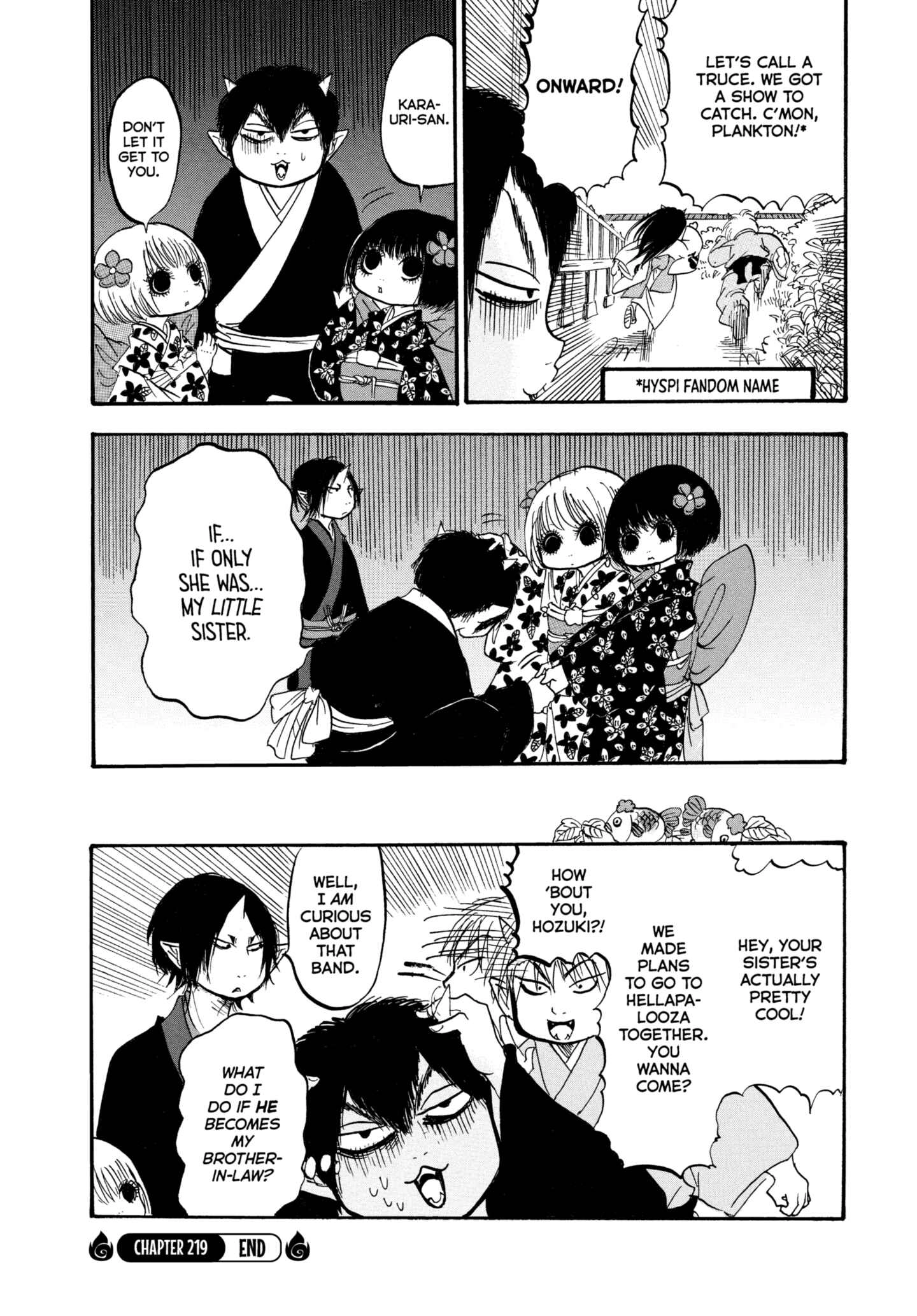 Hozuki's Coolheadedness Chapter 219 page 16 - 