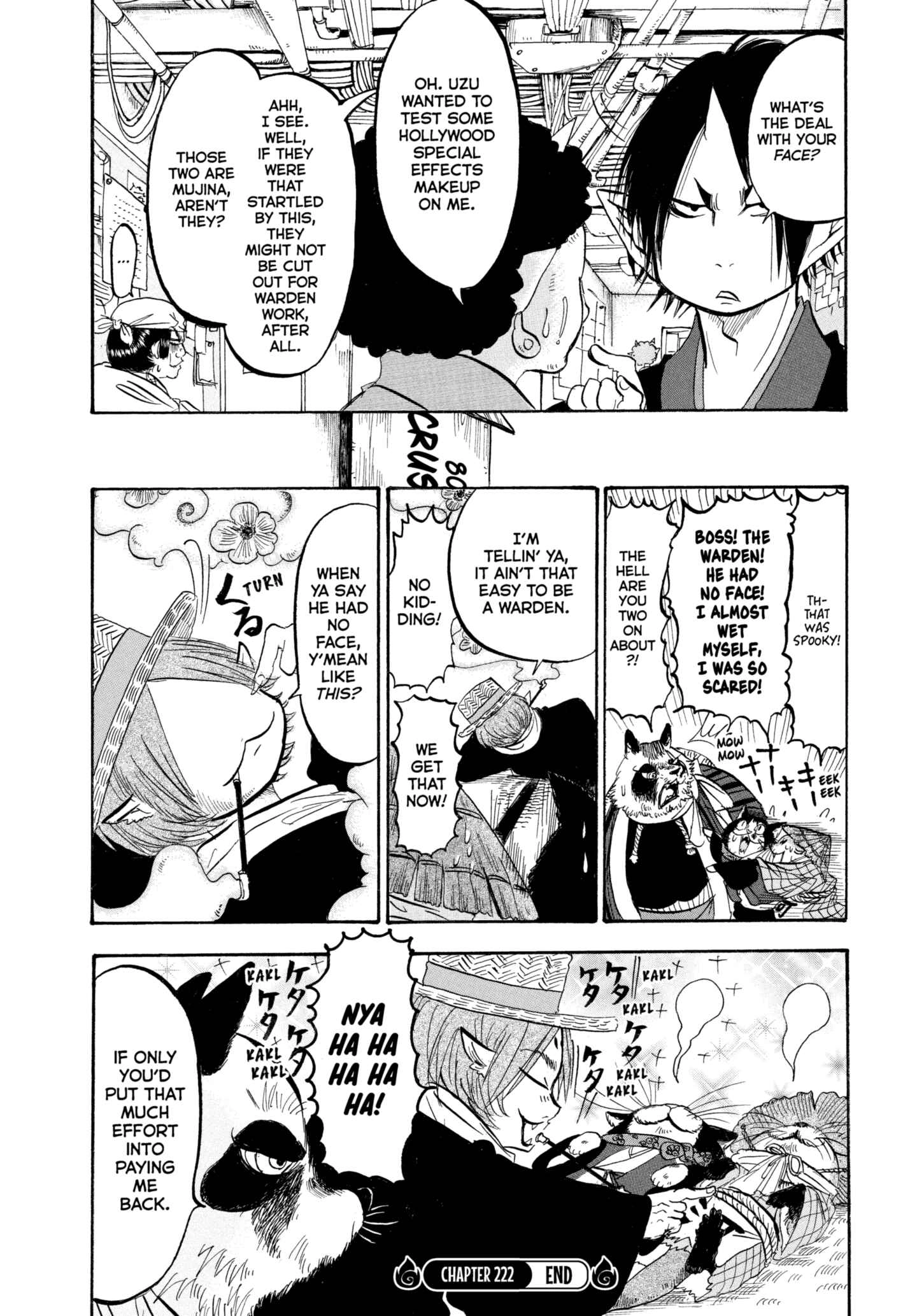 Hozuki's Coolheadedness Chapter 222 page 16 - 