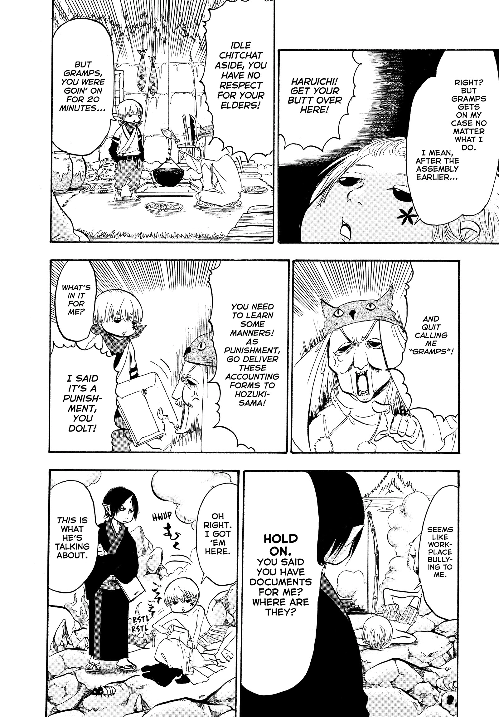 Hozuki's Coolheadedness Chapter 228 page 4 - 