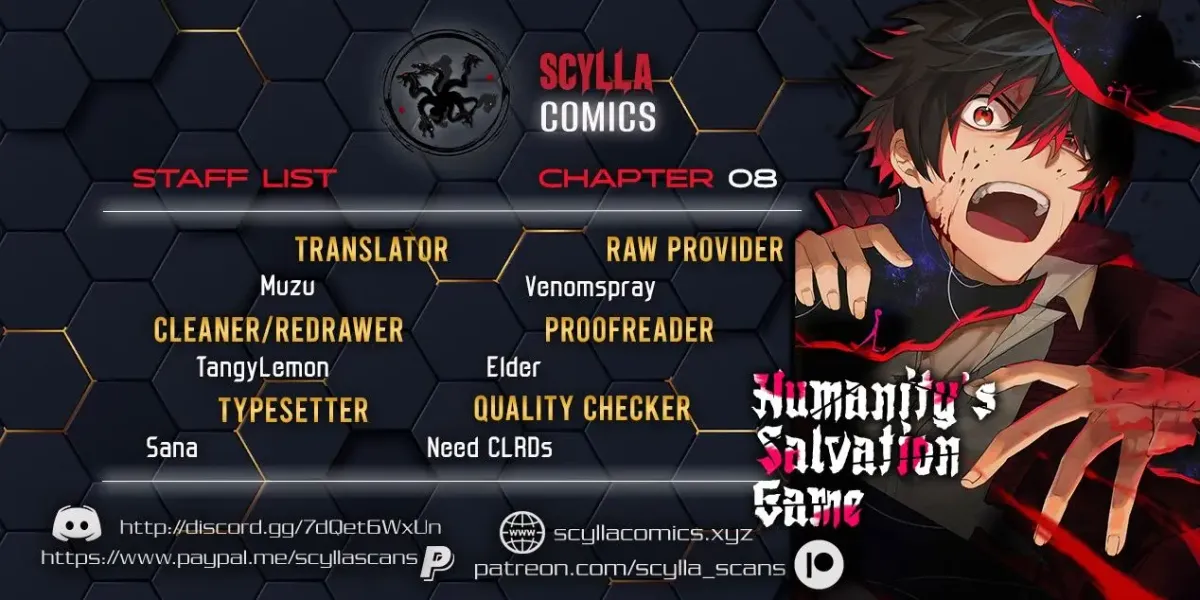 Humanity's Salvation Game Chapter 8 page 1 - 