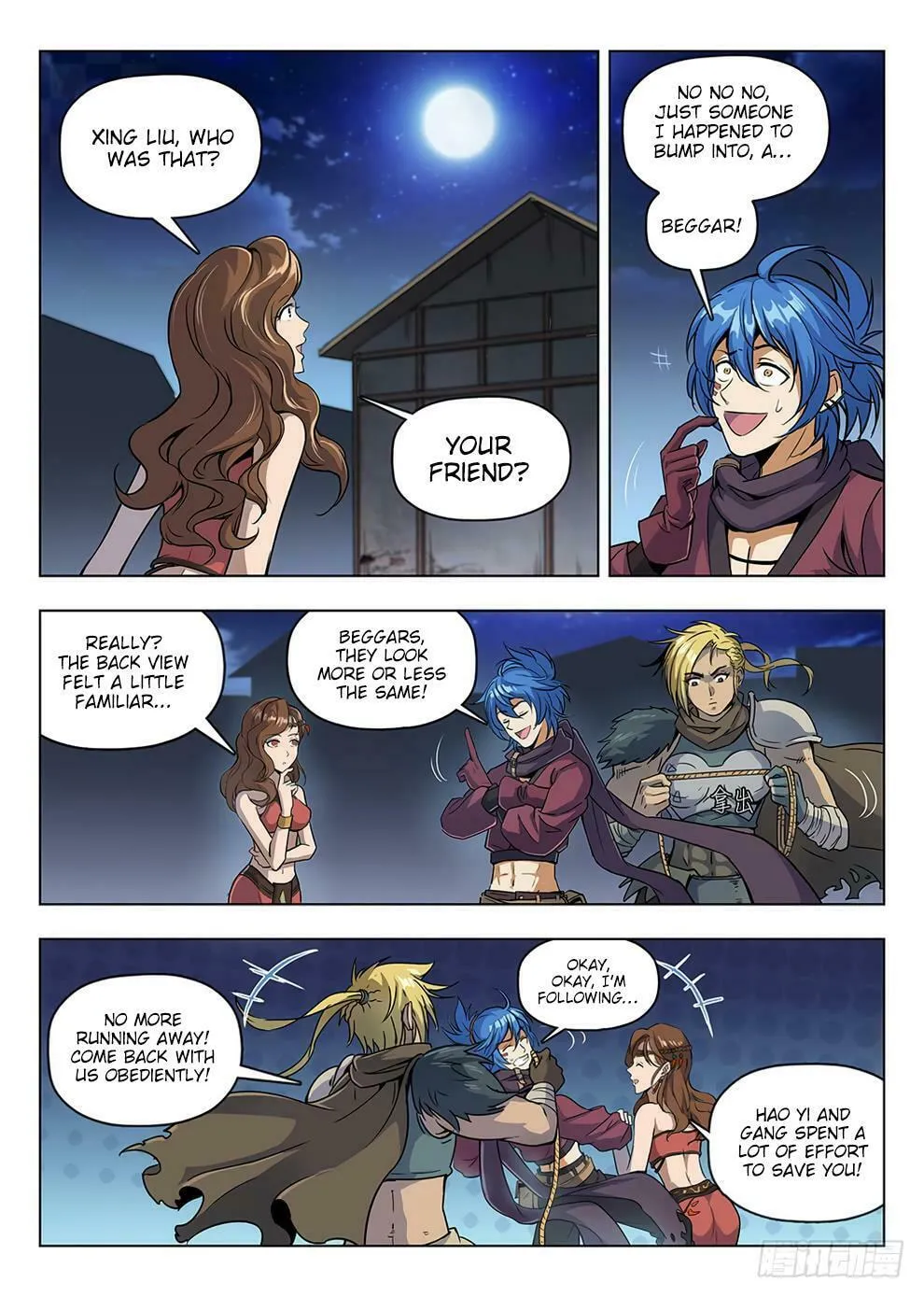 Hunter Age (Colored) Chapter 204 page 8 - 