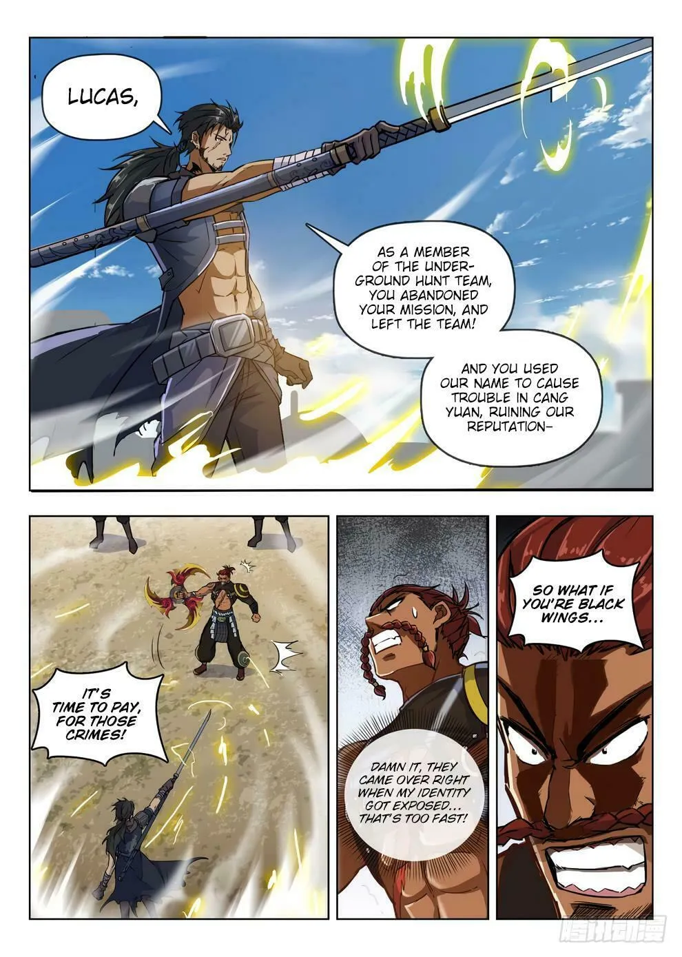 Hunter Age (Colored) Chapter 206 page 4 - 