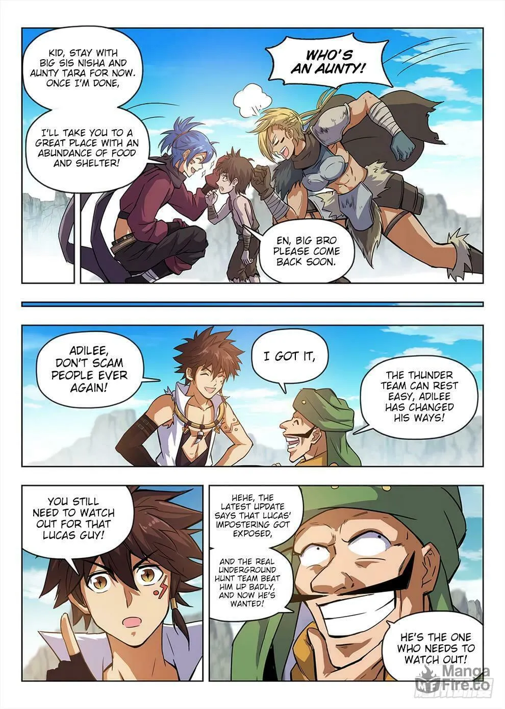 Hunter Age (Colored) Chapter 207 page 3 - 