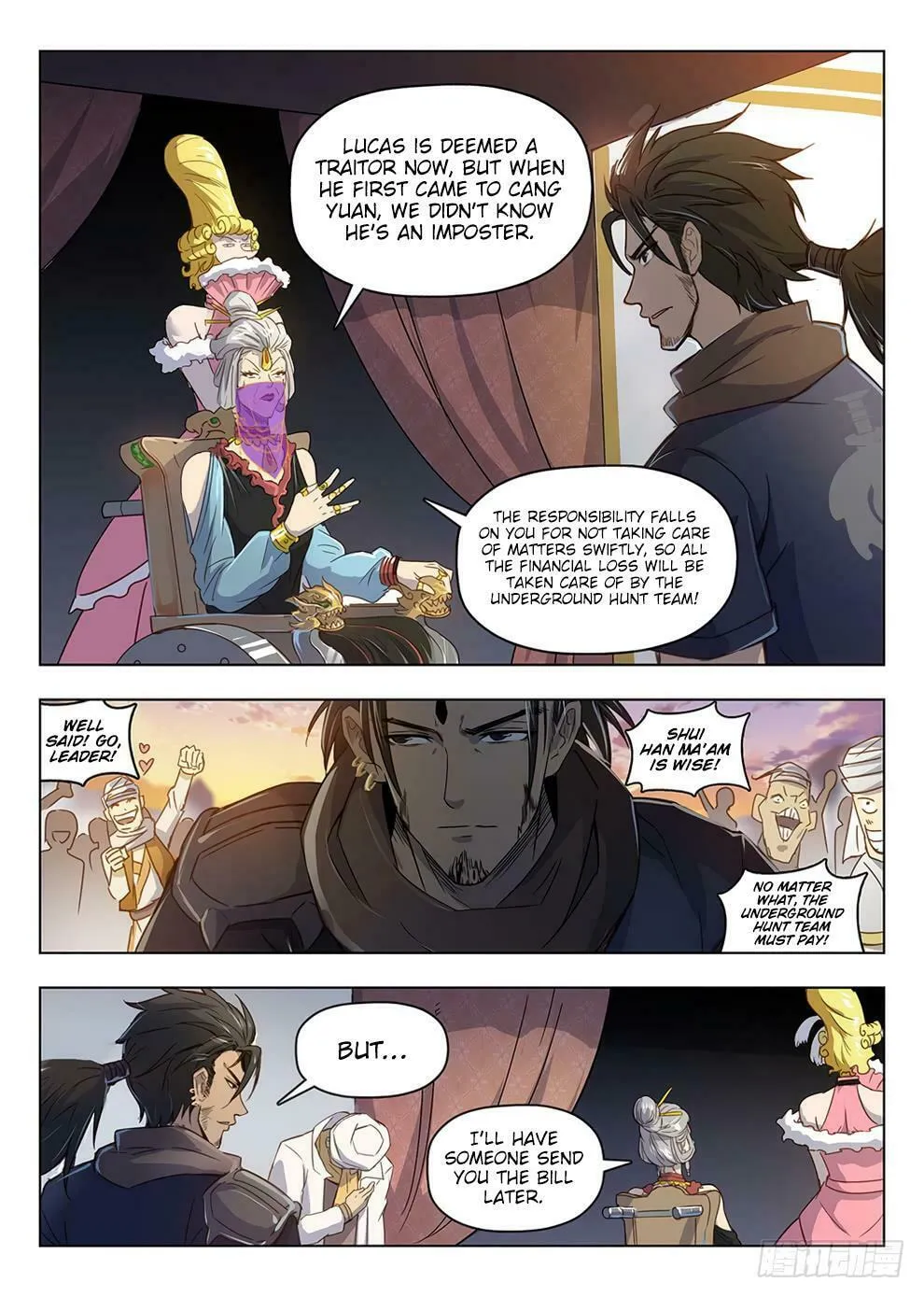 Hunter Age (Colored) Chapter 209 page 8 - 
