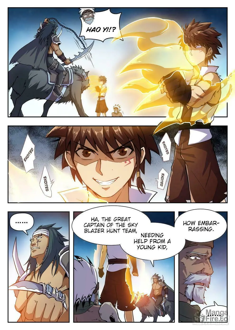 Hunter Age (Colored) Chapter 216 page 10 - 