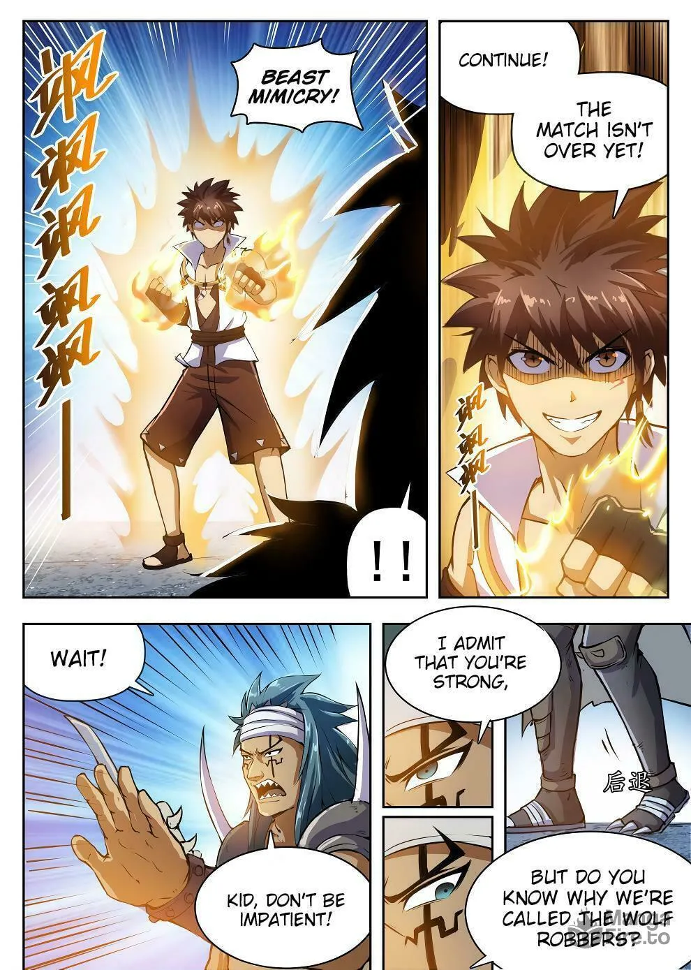 Hunter Age (Colored) Chapter 217 page 3 - 