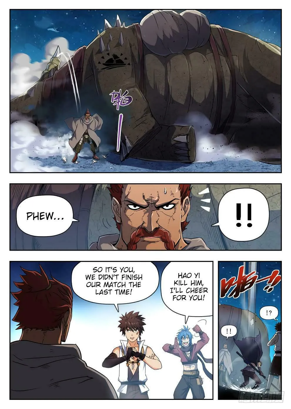 Hunter Age (Colored) Chapter 219 page 11 - 