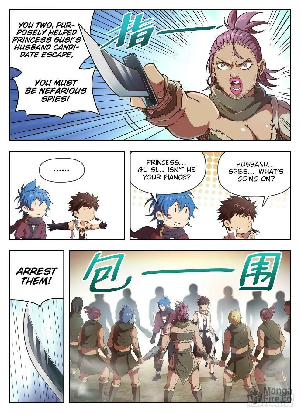 Hunter Age (Colored) Chapter 224 page 5 - 
