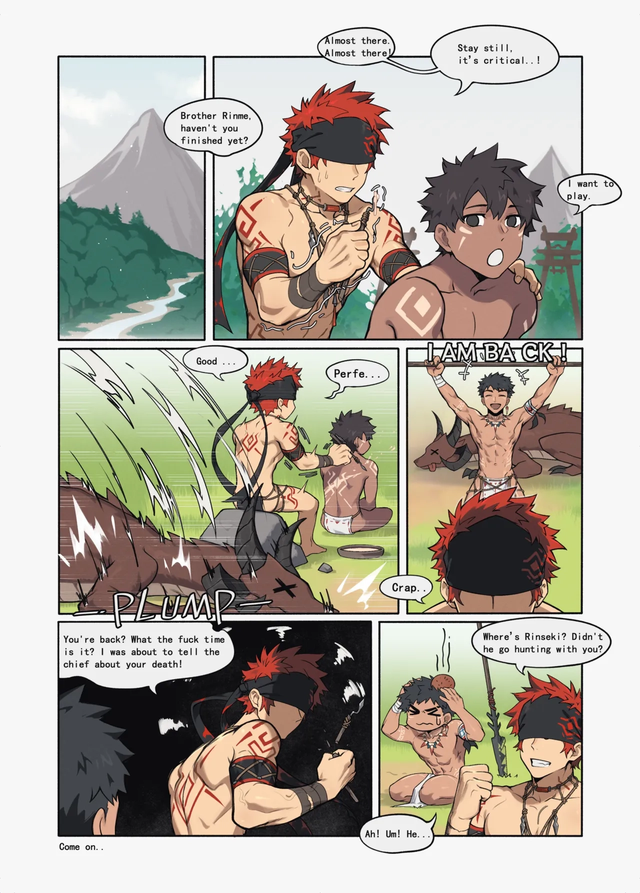 Hunter's Trap Hole Chapter 1 page 1 - 