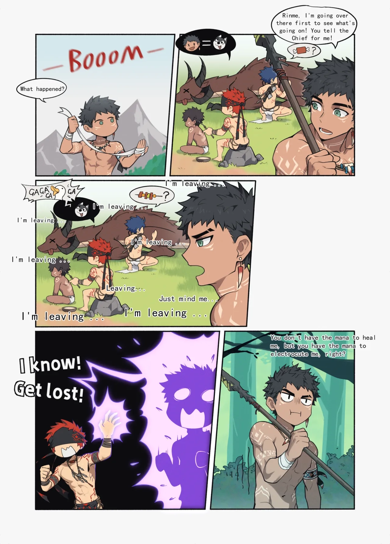 Hunter's Trap Hole Chapter 1 page 3 - 