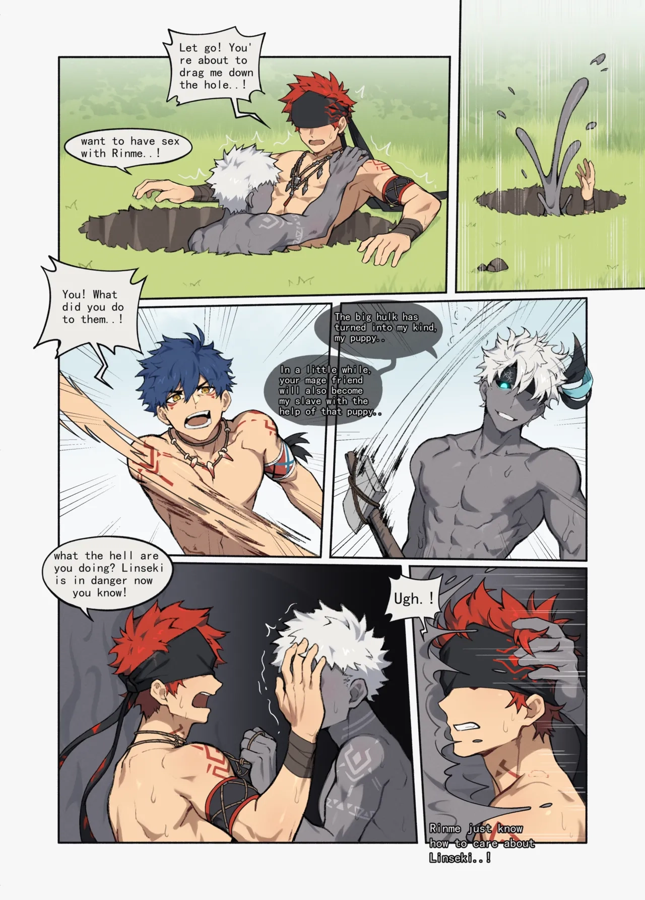 Hunter's Trap Hole Chapter 1 page 22 - 