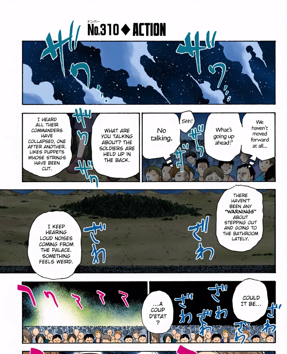 HUNTER x HUNTER (Official Colored) Chapter 310 page 1 - 
