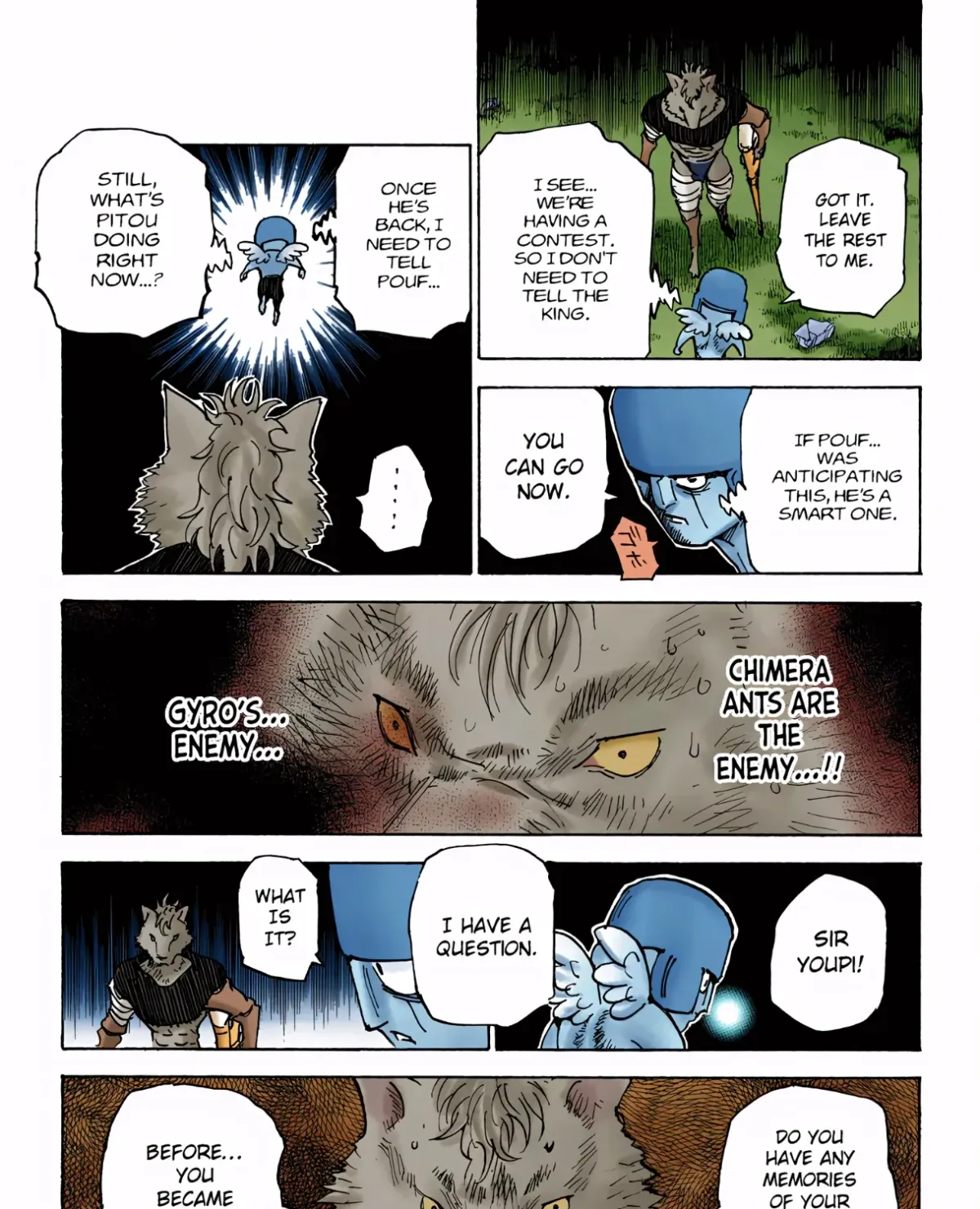 HUNTER x HUNTER (Official Colored) Chapter 310 page 13 - 