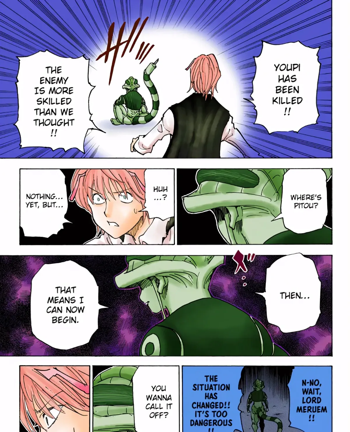 HUNTER x HUNTER (Official Colored) Chapter 310 page 33 - 