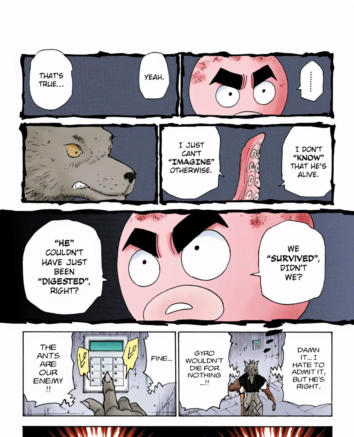 HUNTER x HUNTER (Official Colored) Chapter 310 page 9 - 