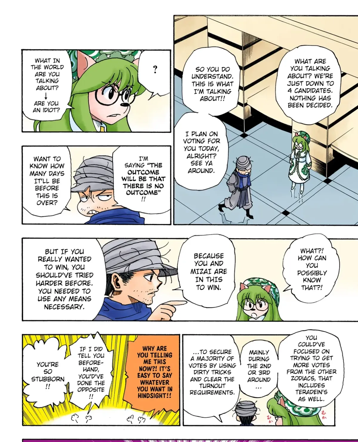 HUNTER x HUNTER (Official Colored) Chapter 331 page 9 - 