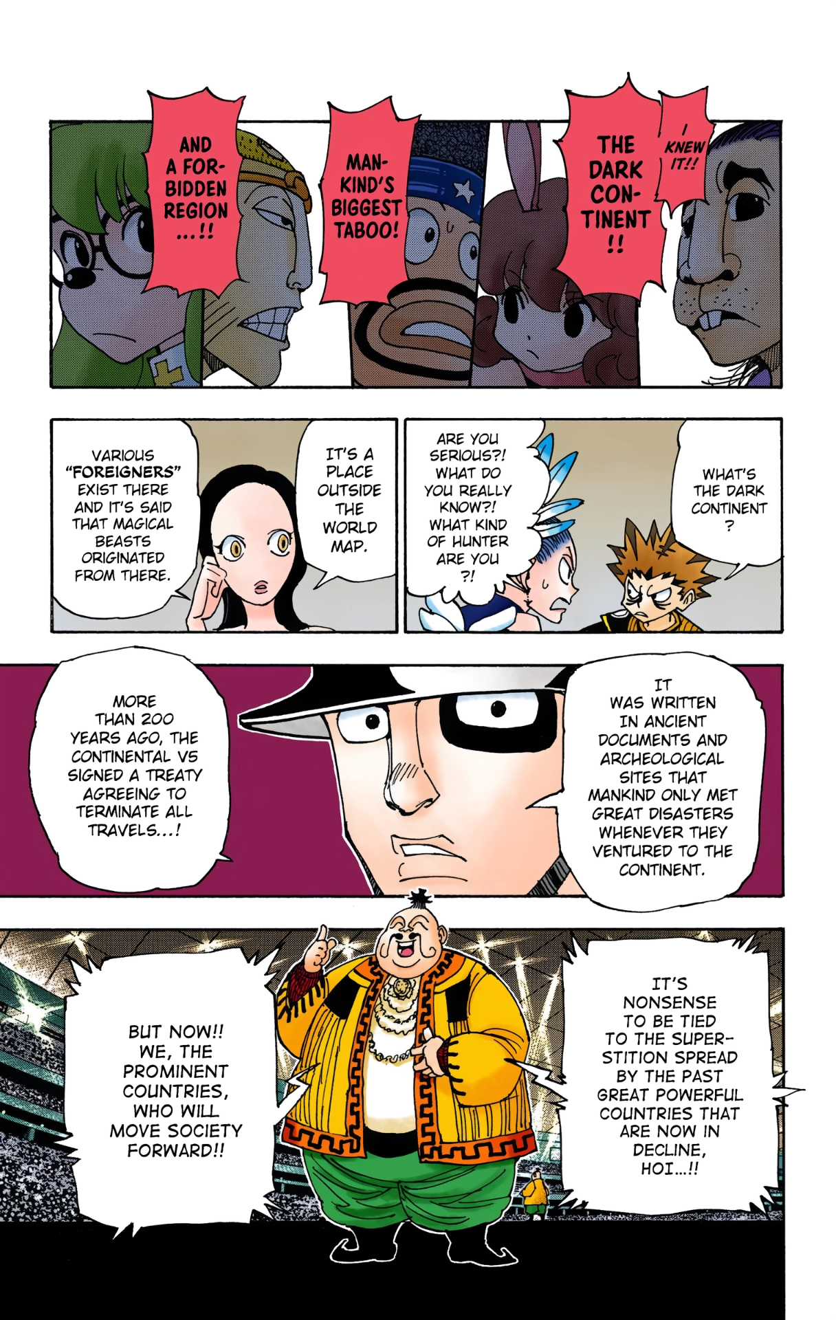 HUNTER x HUNTER (Official Colored) Chapter 340 page 3 - 
