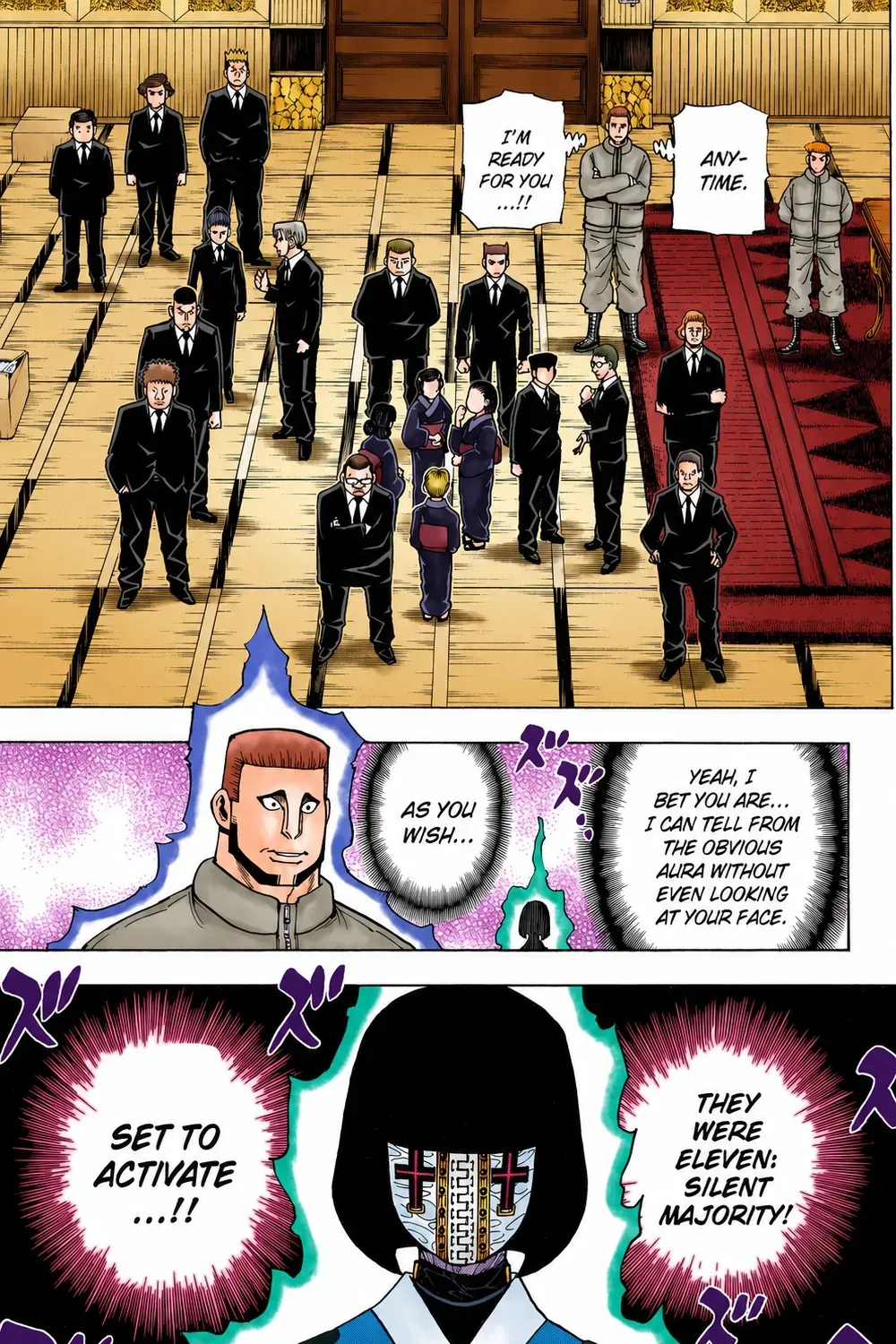 HUNTER x HUNTER (Official Colored) Chapter 369 page 32 - 