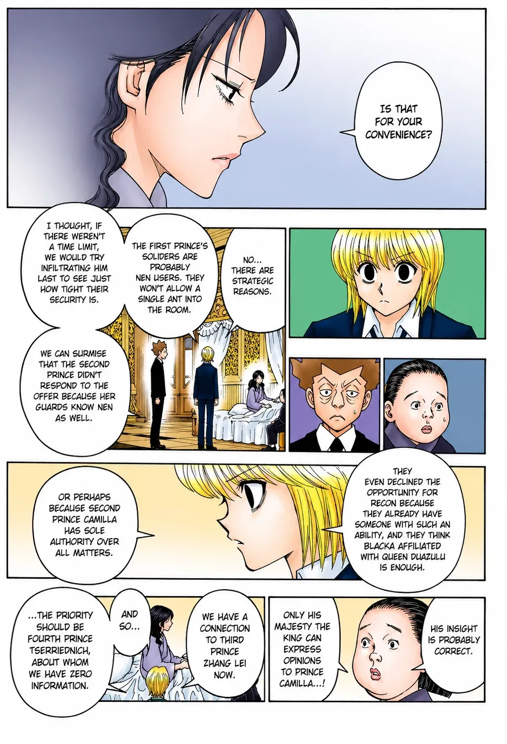 HUNTER x HUNTER (Official Colored) Chapter 369 page 9 - 