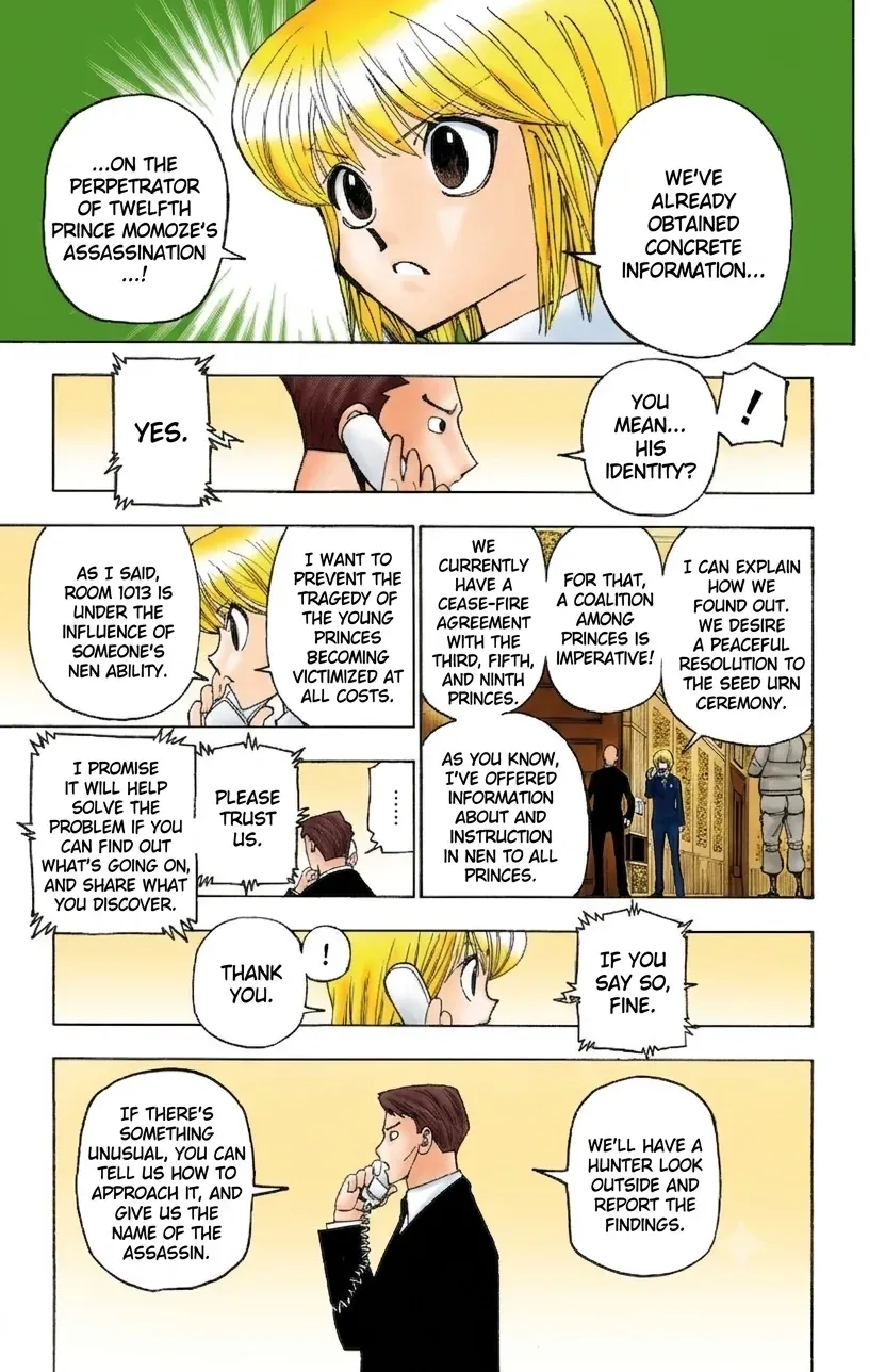 HUNTER x HUNTER (Official Colored) Chapter 374 page 3 - 