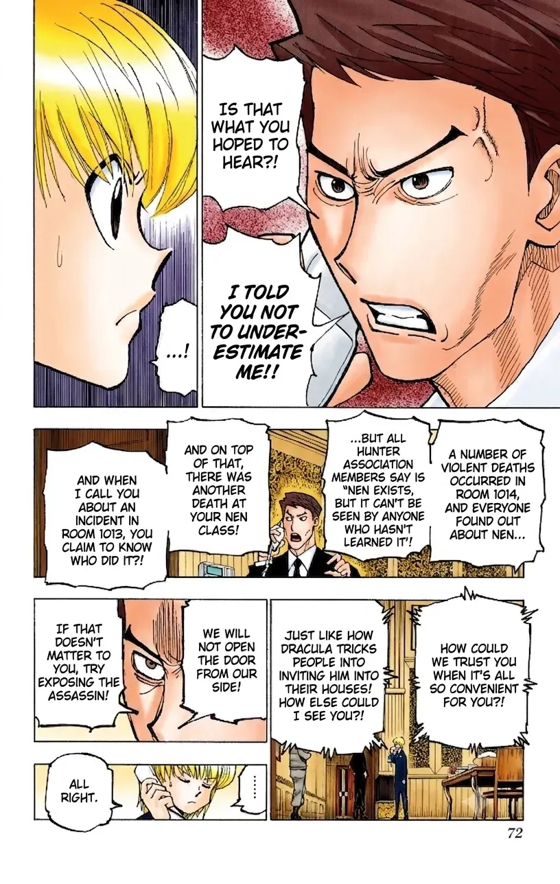 HUNTER x HUNTER (Official Colored) Chapter 374 page 4 - 