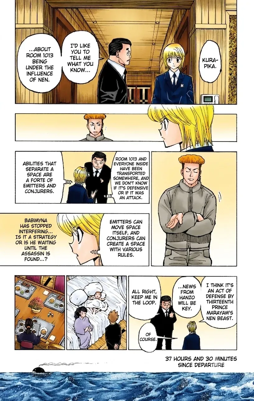 HUNTER x HUNTER (Official Colored) Chapter 374 page 7 - 