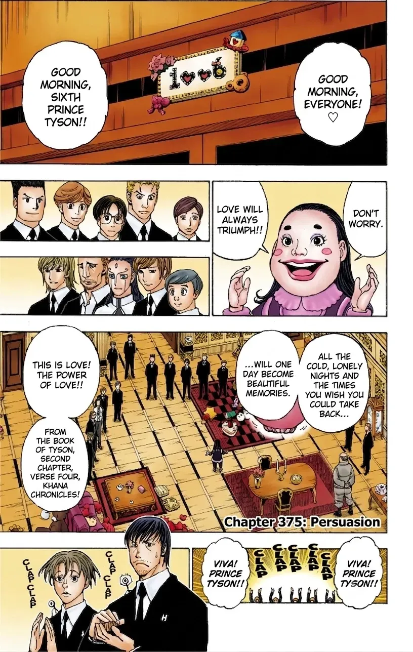 HUNTER x HUNTER (Official Colored) Chapter 375 page 1 - 