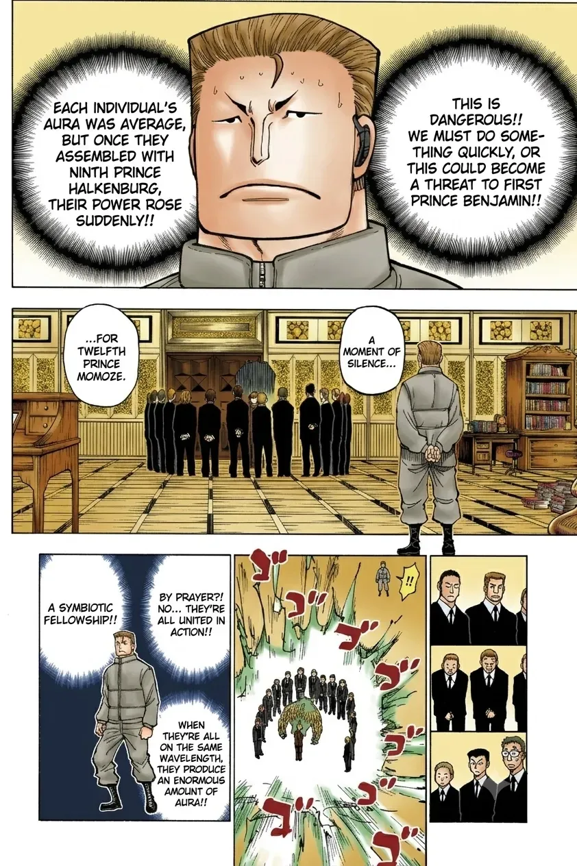 HUNTER x HUNTER (Official Colored) Chapter 375 page 4 - 