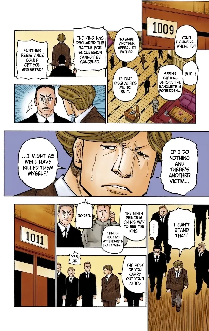 HUNTER x HUNTER (Official Colored) Chapter 375 page 8 - 