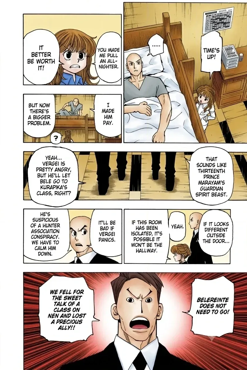HUNTER x HUNTER (Official Colored) Chapter 375 page 10 - 