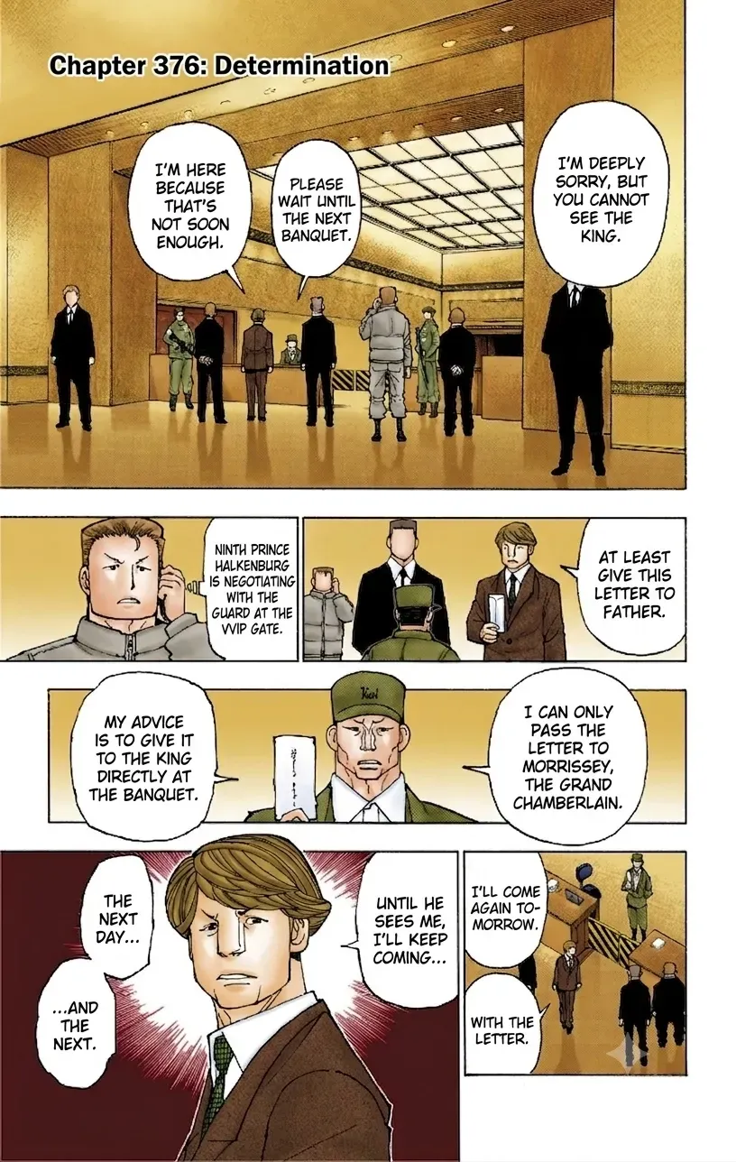HUNTER x HUNTER (Official Colored) Chapter 376 page 1 - 