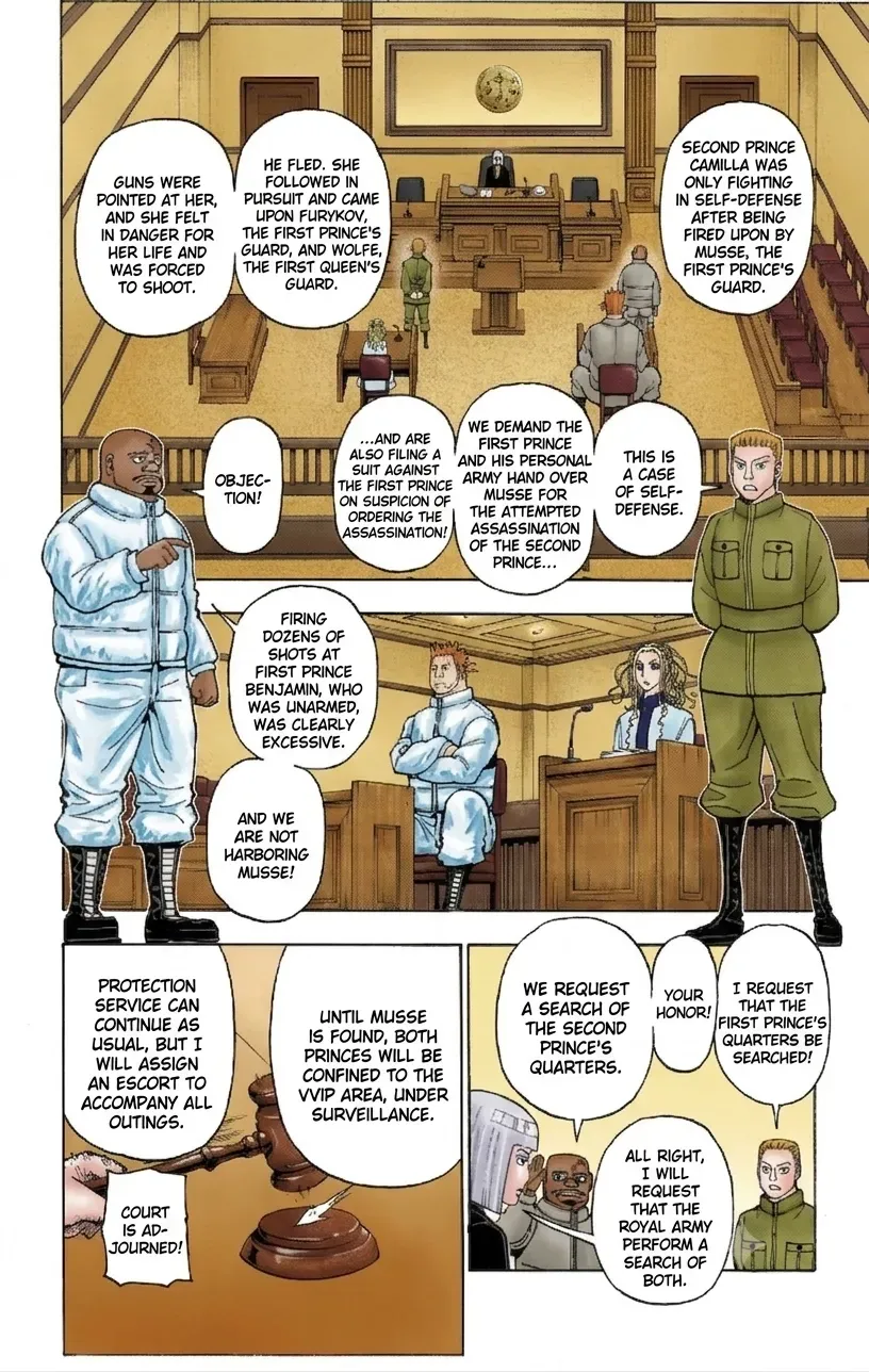 HUNTER x HUNTER (Official Colored) Chapter 376 page 2 - 