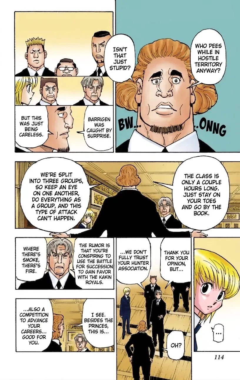 HUNTER x HUNTER (Official Colored) Chapter 376 page 6 - 