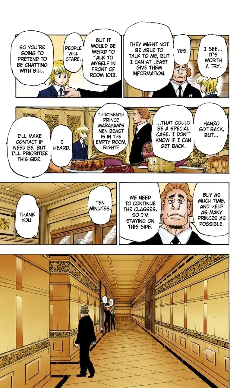 HUNTER x HUNTER (Official Colored) Chapter 376 page 9 - 