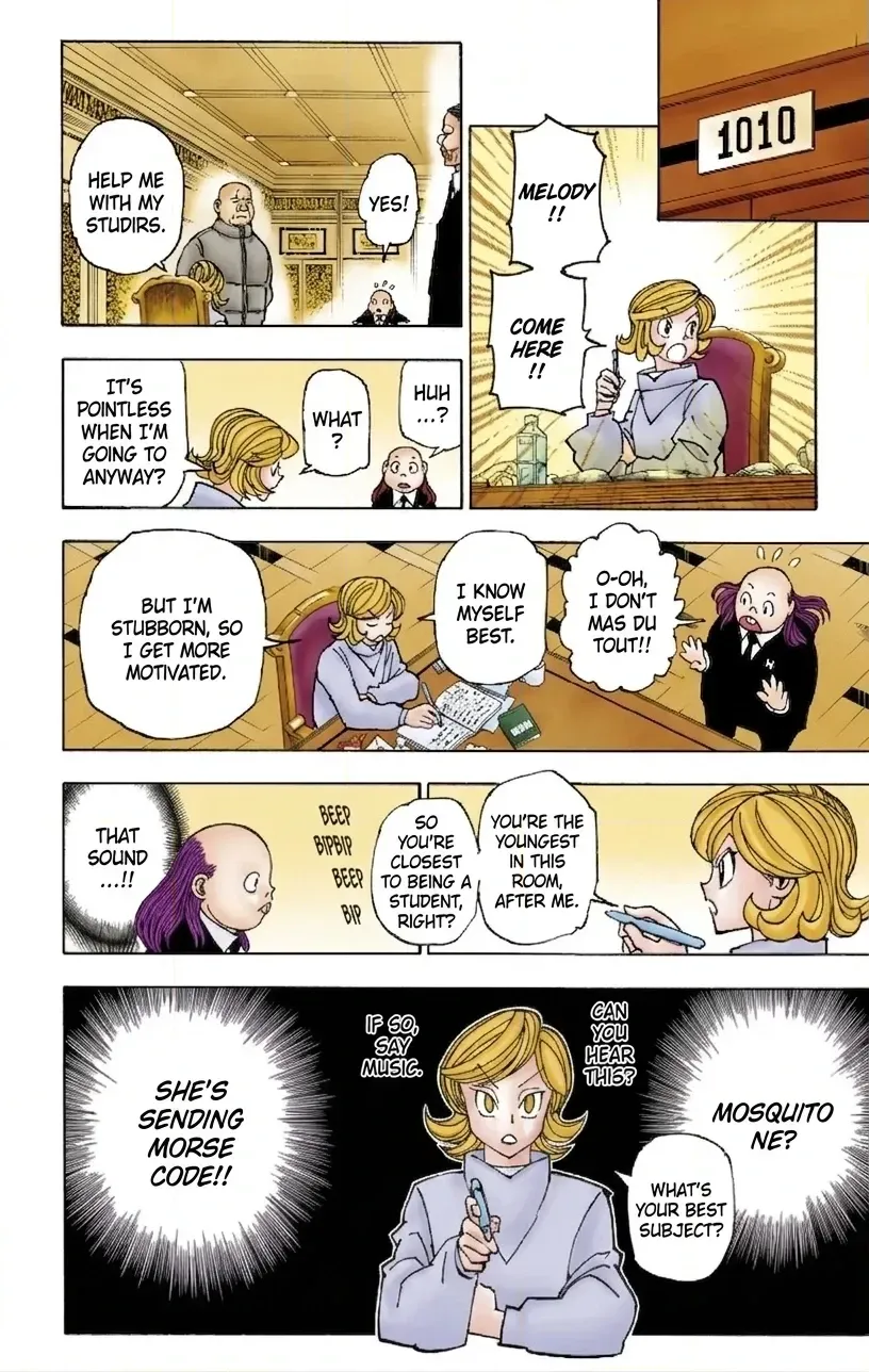 HUNTER x HUNTER (Official Colored) Chapter 376 page 10 - 
