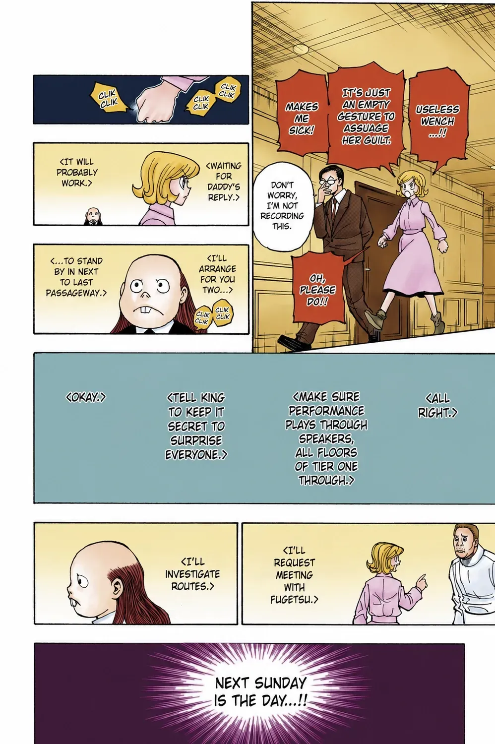 HUNTER x HUNTER (Official Colored) Chapter 377 page 3 - 
