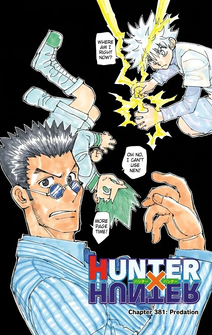 HUNTER x HUNTER (Official Colored) Chapter 381 page 1 - 