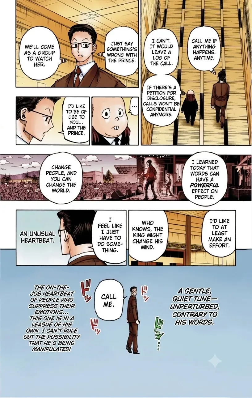 HUNTER x HUNTER (Official Colored) Chapter 381 page 9 - 