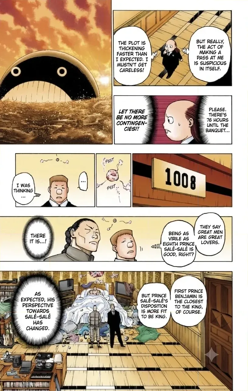 HUNTER x HUNTER (Official Colored) Chapter 381 page 10 - 