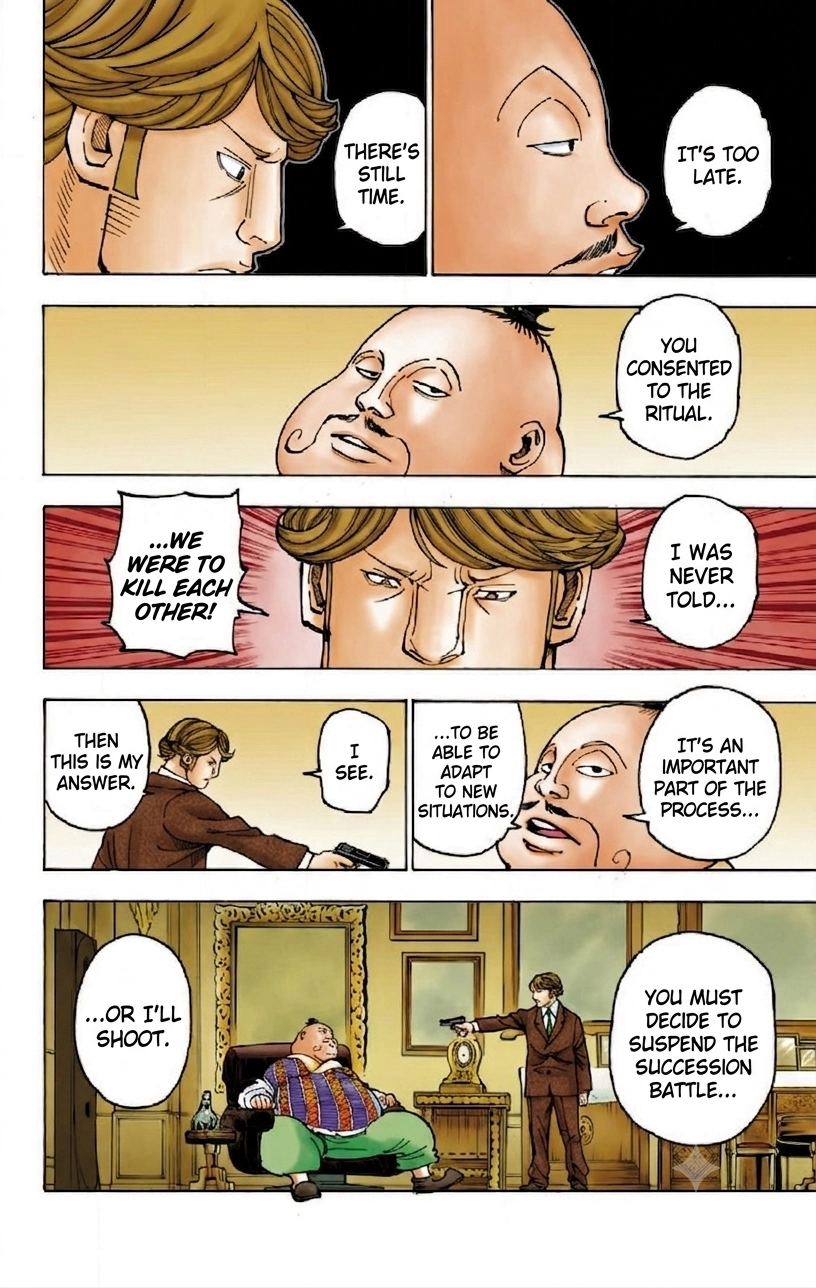 HUNTER x HUNTER (Official Colored) Chapter 382 page 5 - 