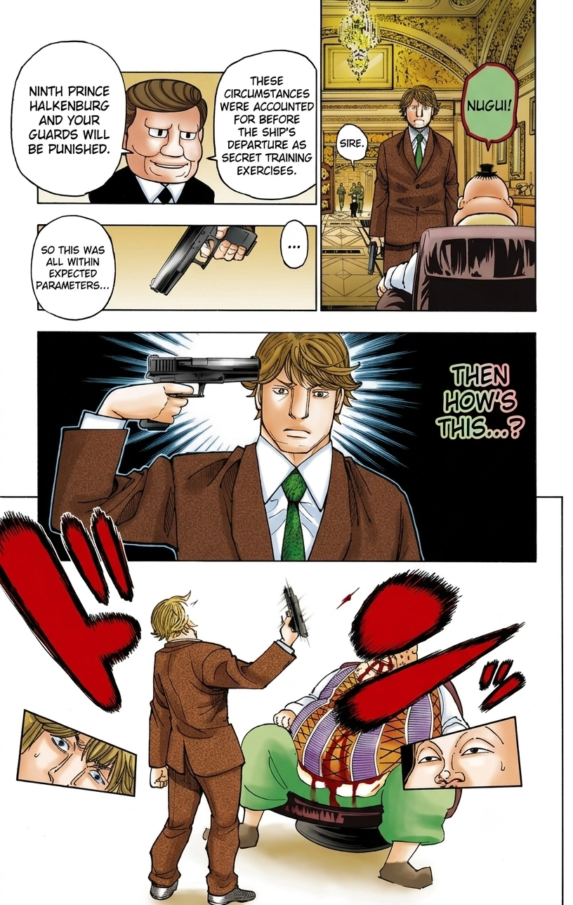 HUNTER x HUNTER (Official Colored) Chapter 382 page 8 - 