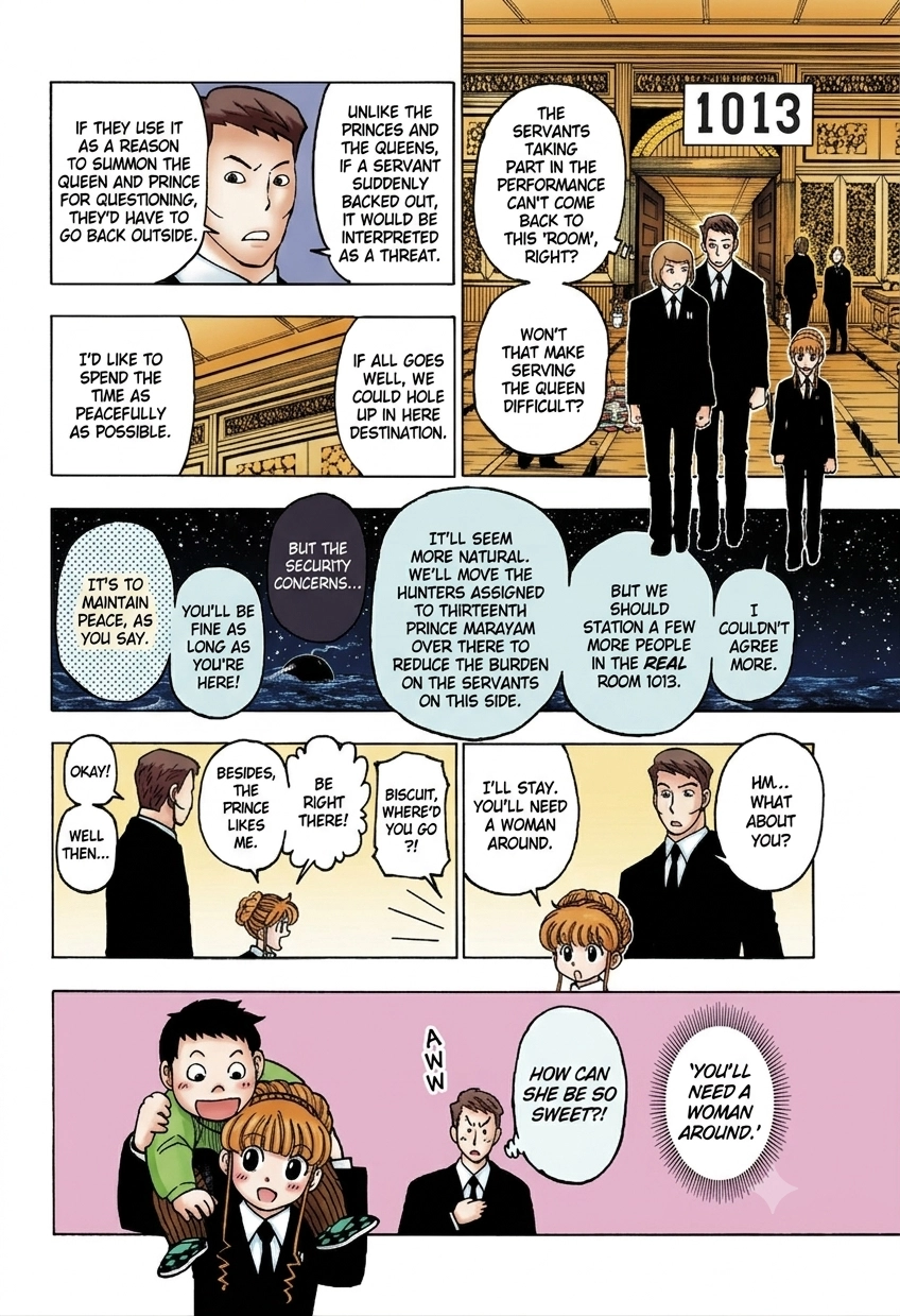 HUNTER x HUNTER (Official Colored) Chapter 383 page 4 - 