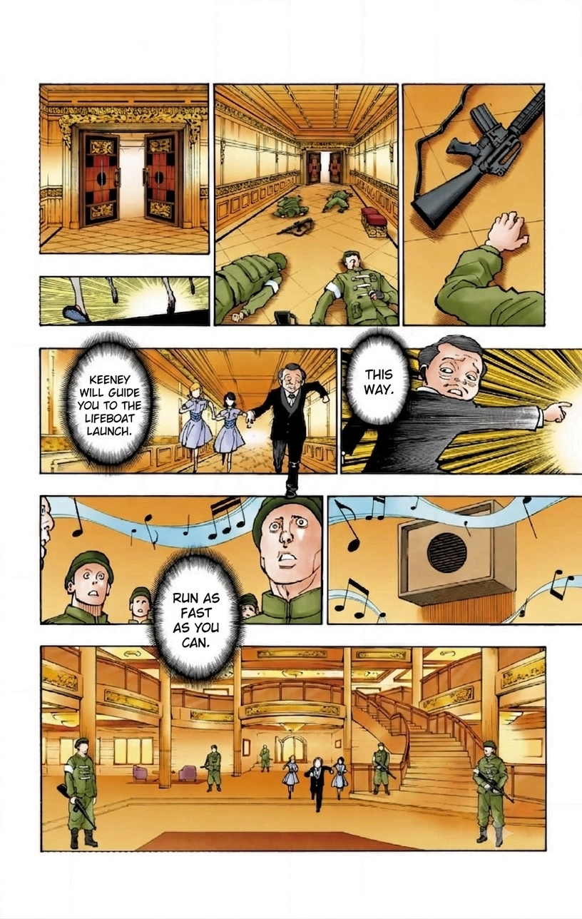 HUNTER x HUNTER (Official Colored) Chapter 383 page 9 - 