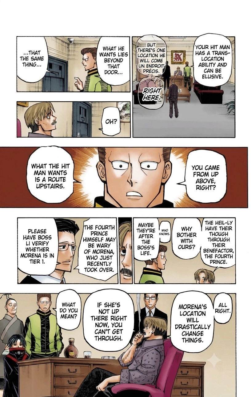 HUNTER x HUNTER (Official Colored) Chapter 384 page 3 - 