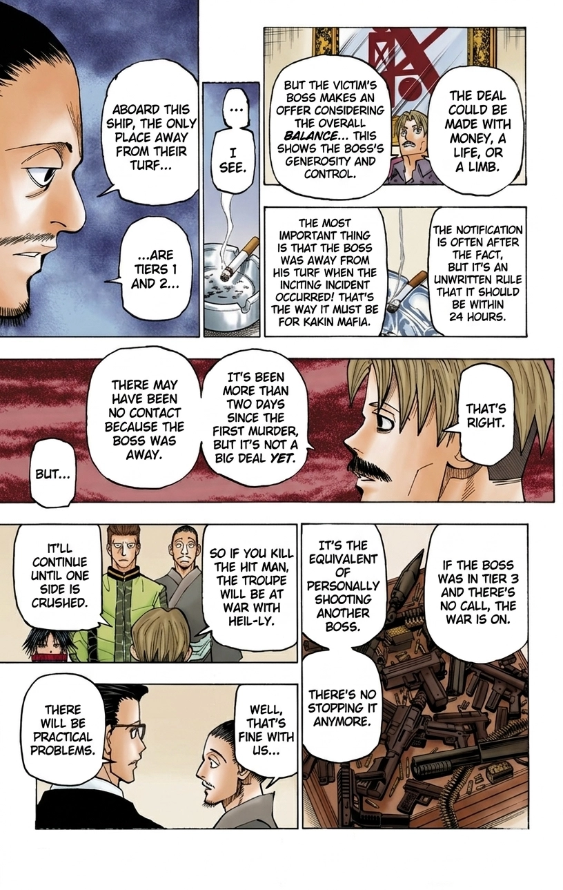 HUNTER x HUNTER (Official Colored) Chapter 384 page 5 - 