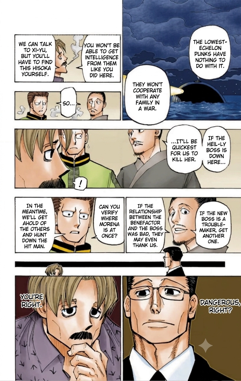 HUNTER x HUNTER (Official Colored) Chapter 384 page 6 - 