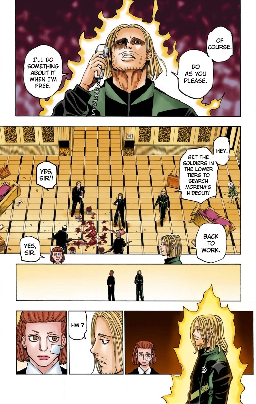 HUNTER x HUNTER (Official Colored) Chapter 384 page 9 - 